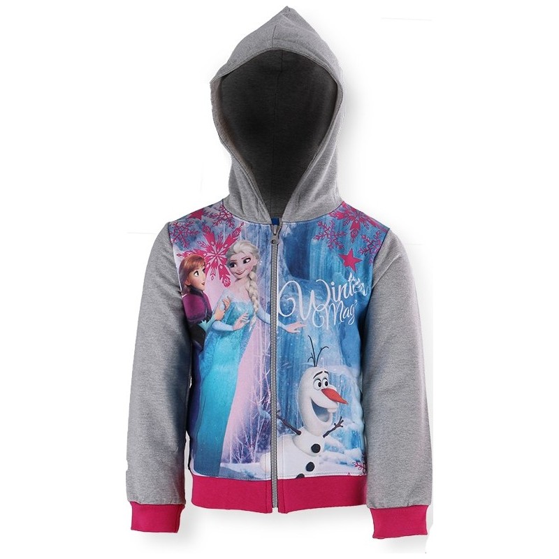 Sweat zippé à Capuche La Reine des Neiges Winter Magic pas cher Sweat zippé à Capuche La Reine des Neiges Winter Magic pas cher