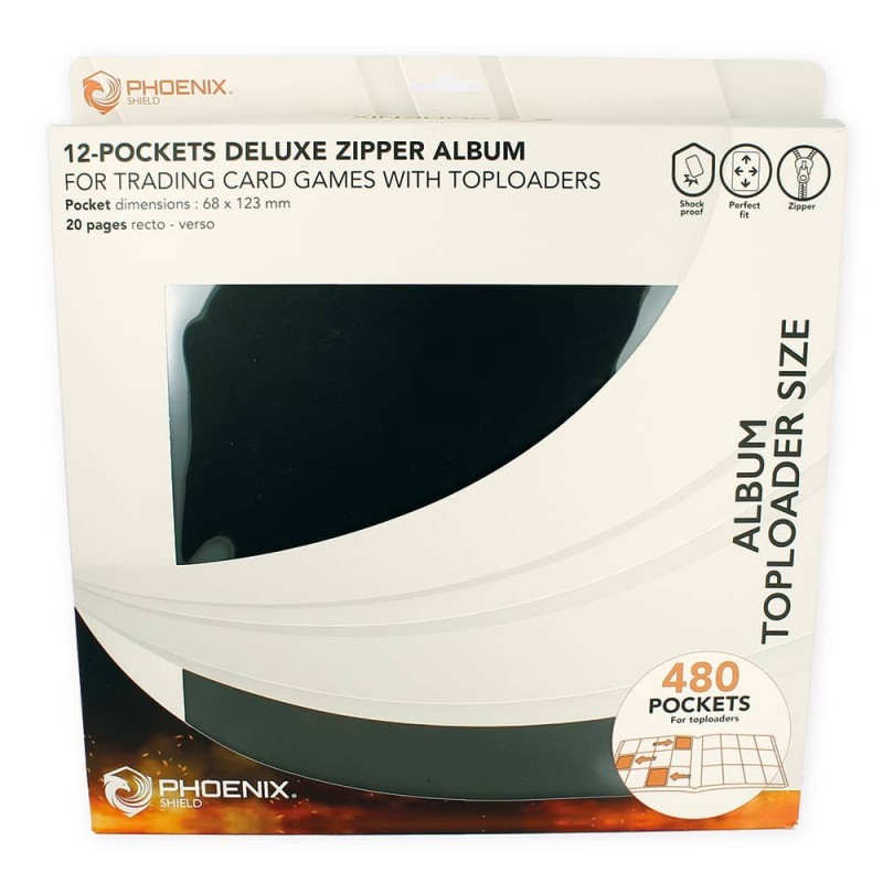 Album 12 pochettes - Zip Album Toploader
