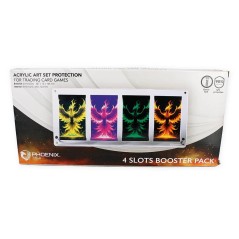 Présentoir transparent en acrylique pour cartes à collectionner