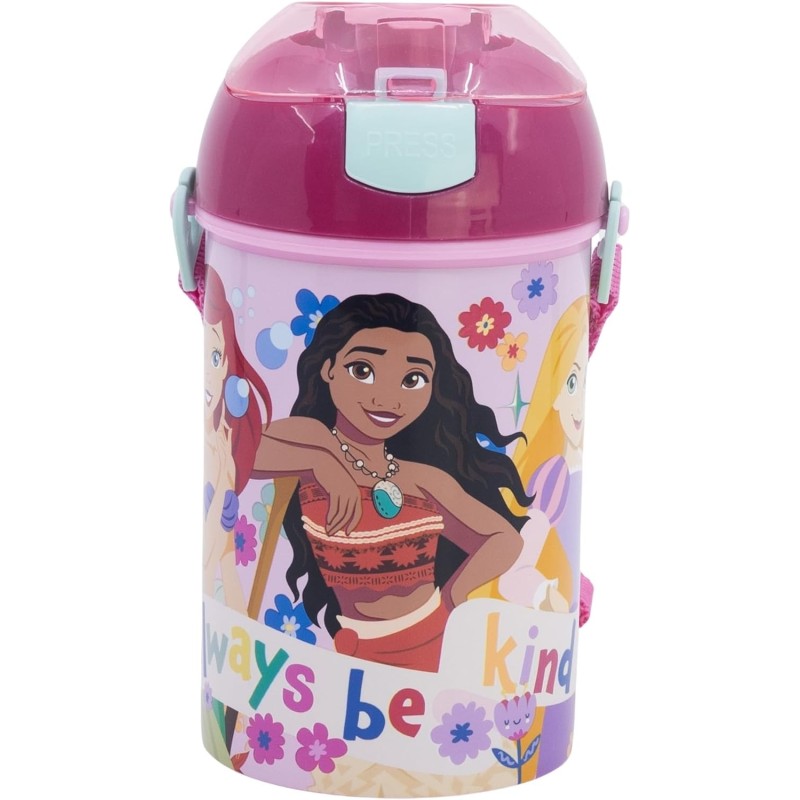 Vaiana and Princesse Disney automatic bottle 450 ML