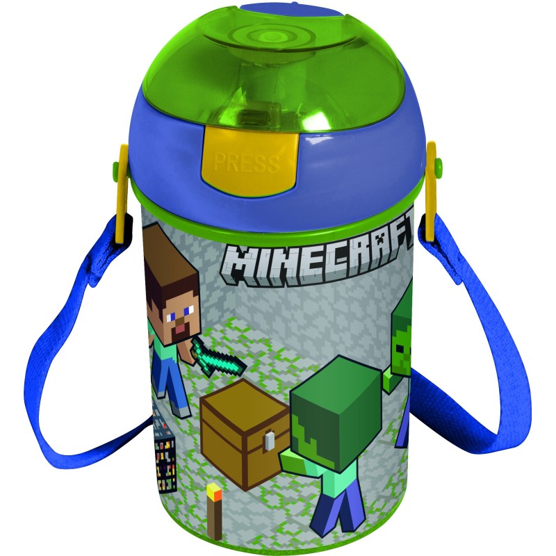 Minecraft automatic bottle 450 ML Minecraft automatic bottle 450 ML
