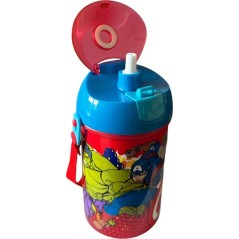 Avengers Marvel  Automatikflasche 450 ML, SYSTEM Anti-Tropf-System