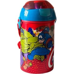 Avengers Marvel  Automatikflasche 450 ML, SYSTEM Anti-Tropf-System