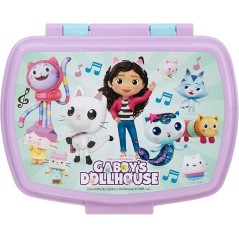 Boîte à goûter Gabby's dollhouse en Pvc