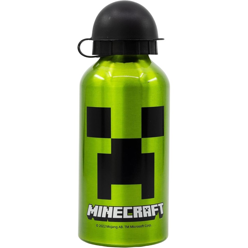 Gourde Aluminium Minecraft 400 ML Gourde Aluminium Minecraft 400 ML