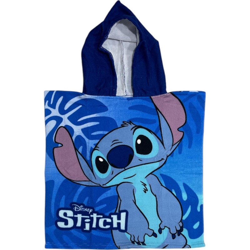 Stitch Disney  Swim Poncho Hoodie