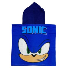 Poncho de bain Sonic  à capuche