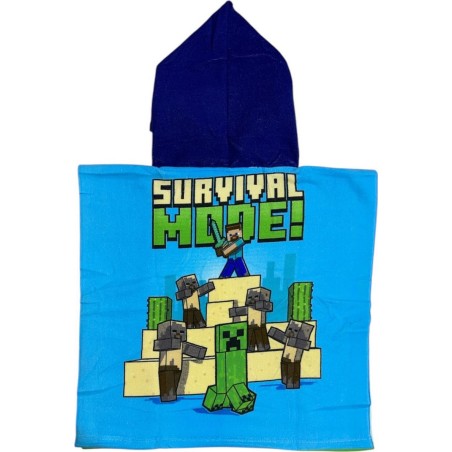 Minecraft Swim Poncho Hoodie