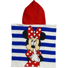 Poncho de bain Minnie Disney  à capuche