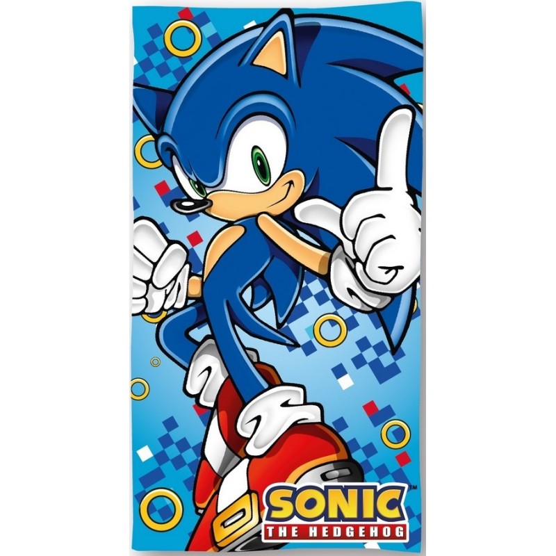 Sonic beach towel