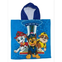 Paw patrol cotton hooded bath poncho