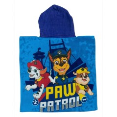 Paw patrol cotton hooded bath poncho