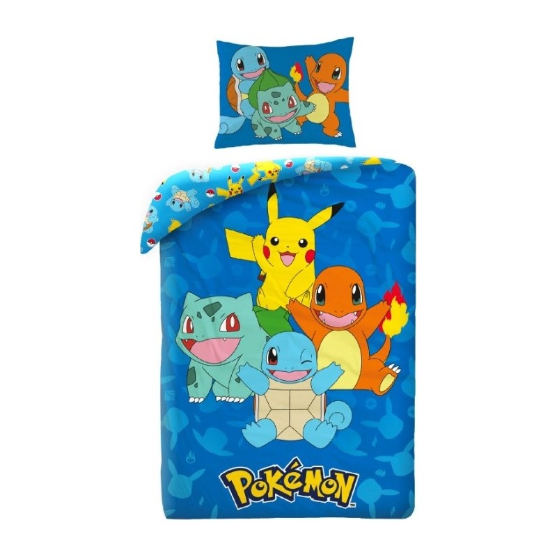 Parure de lit Pokémon  - housse de couette Pokémon