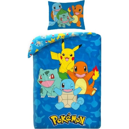 Parure de lit Pokémon  - housse de couette Pokémon