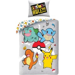 Parure de lit Pokémon  - housse de couette Pokémon