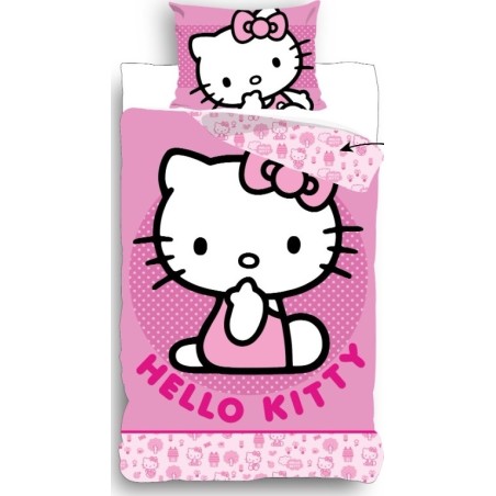 Parure de lit Hello Kitty- housse de couette Hello Kitty