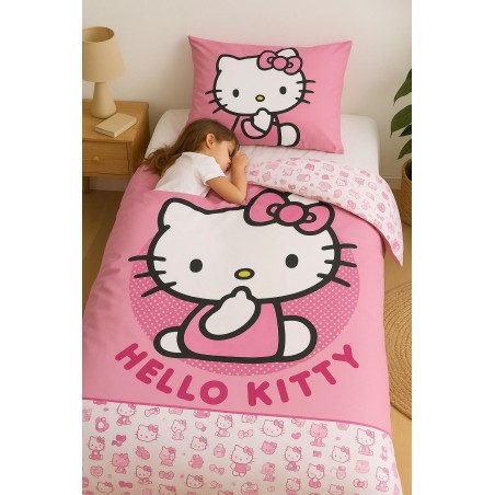 Hello Kitty Duvet Cover Set