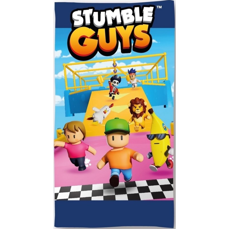 Stumble Guys Strandtuch oder Badetuch