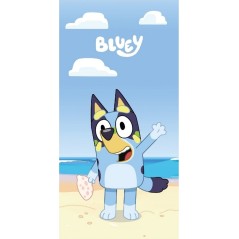 Serviette De Plage Ou Drap De Bain  Bluey En Coton
