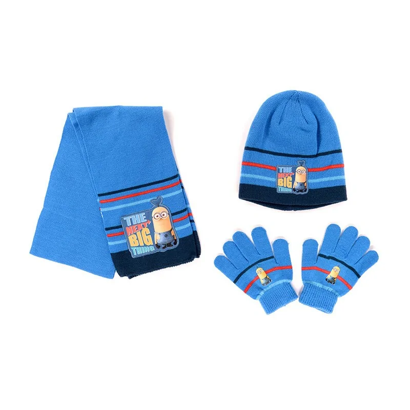 Ensemble Bonnet / Gants / Echarpe Minions Ensemble Bonnet / Gants / Echarpe Minions