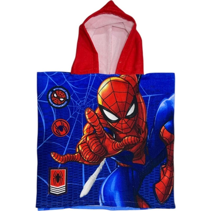 Spiderman Schwim poncho