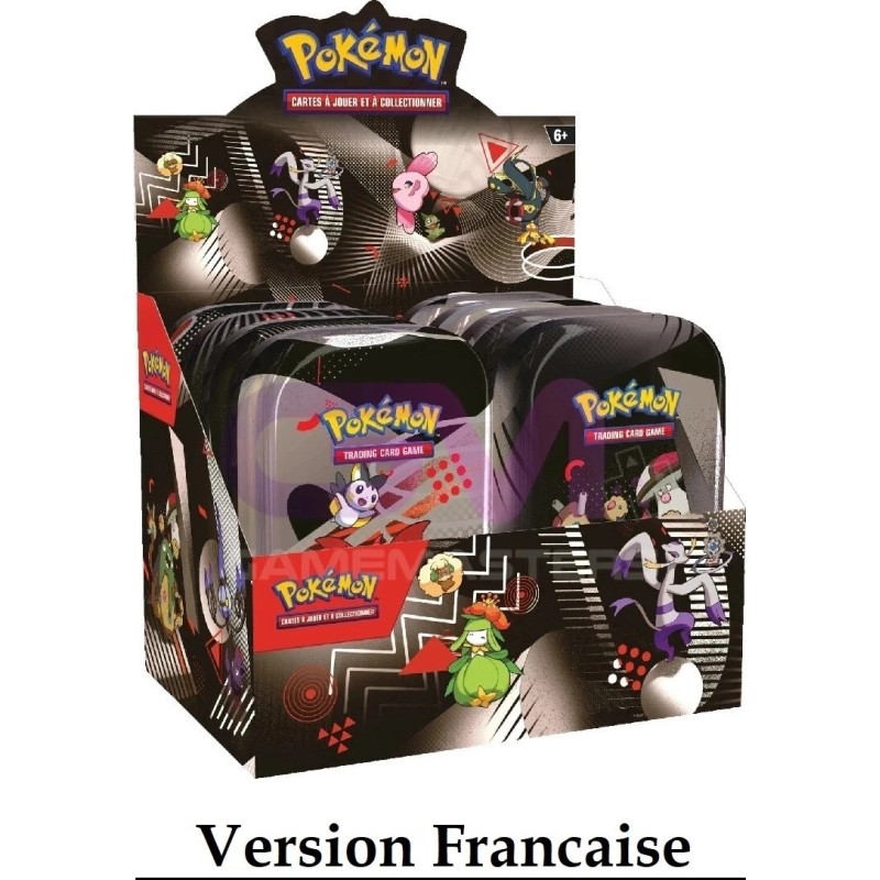 Pokémon - Mini boîte de 8 cartes Écarlate et Violette, Foudre Noire Flamme Blanche EV10.5 FR