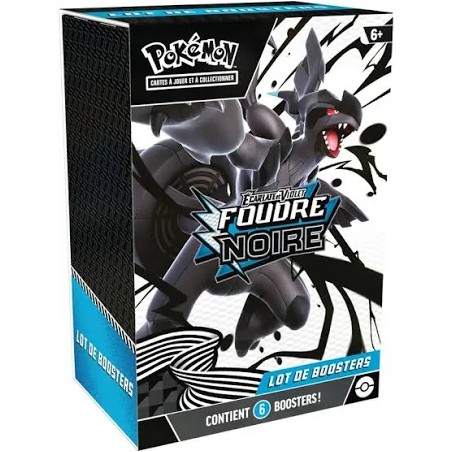Pokémon - Coffret 6 Boosters EV10.5 Écarlate et Violet Flamme Blanche