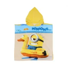 Poncho de Bain à Capuche Minions Beach Bum