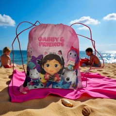 Gabby's Dollhouse pool bag