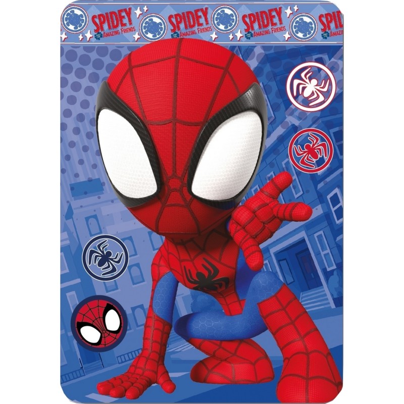 Plaid polaire Spidey