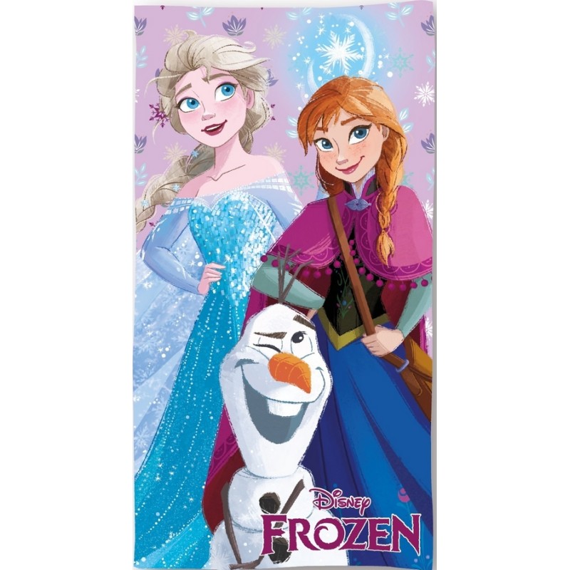 Drap de plage ou Serviette de bain Frozen 2 Disney