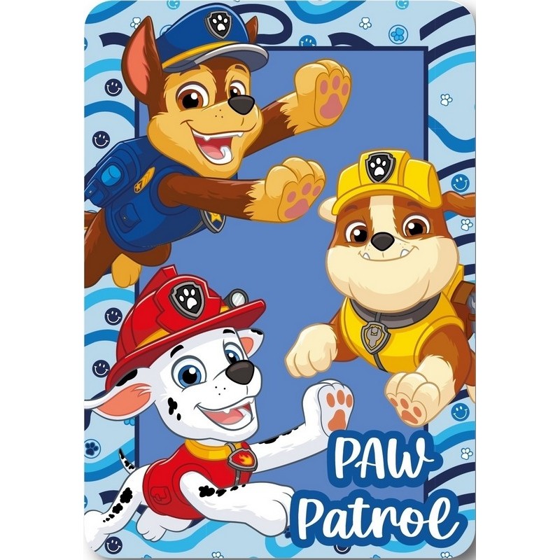 Plaid Polaire Paw Patrol Plaid Polaire Paw Patrol