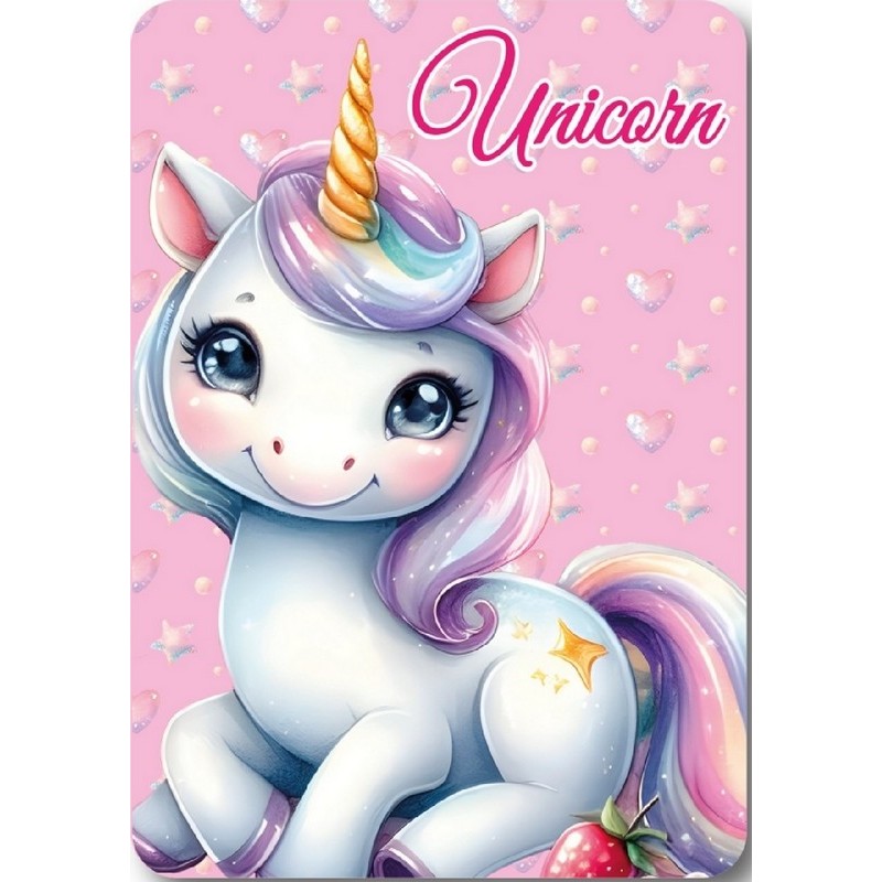 Unicorn Fleece Blanket Unicorn Fleece Blanket