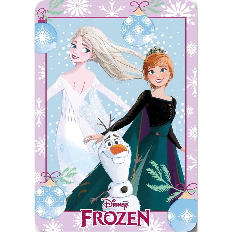 Plaid Polaire Frozen 2 Disney