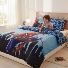 Parure de lit Spiderman 2 Personnes en coton