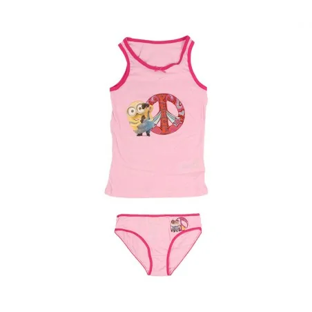 Ensemble Débardeur / Culotte Minions Peace Fille