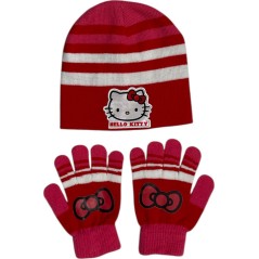 Ensemble Bonnet Gants Hello Kitty