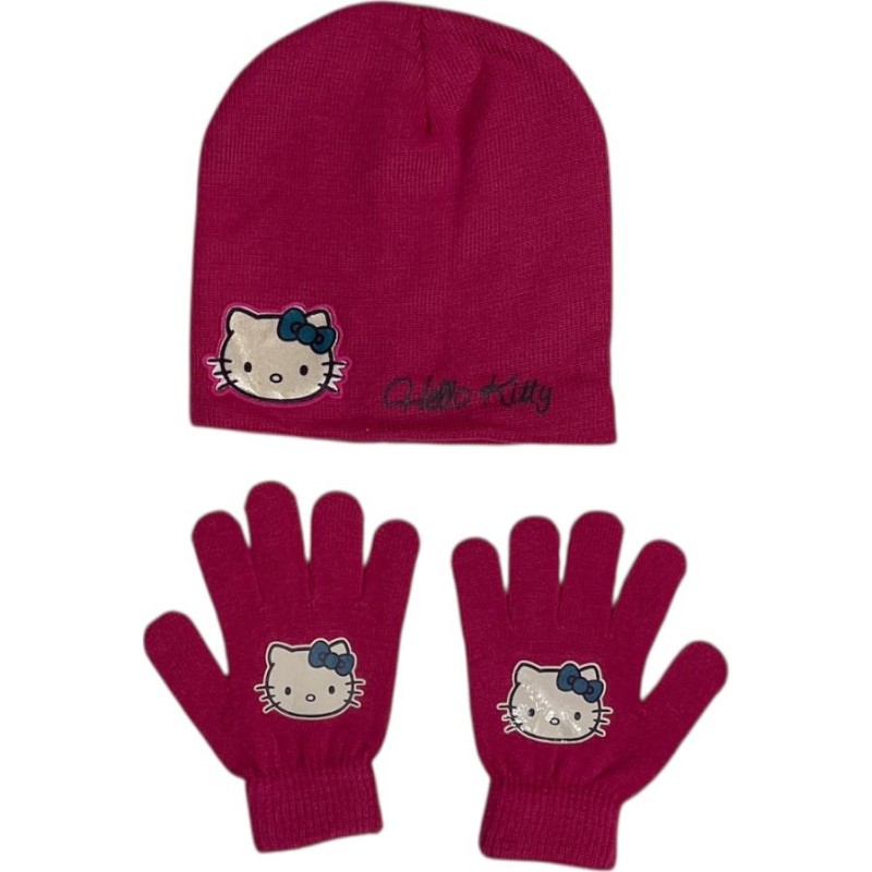 Ensemble Bonnet Gants Hello Kitty Ensemble Bonnet Gants Hello Kitty
