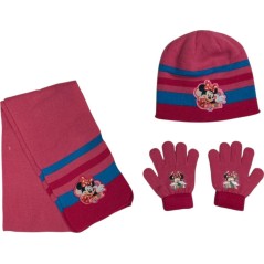 Ensemble Bonnet Gants Echarpe Minnie
