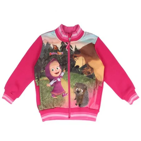 Sweat zippé Masha et l'Ours