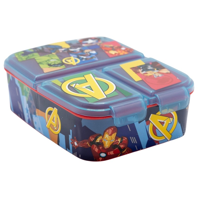 Boîte à goûter Avengers en Pvc Boîte à goûter Avengers en Pvc