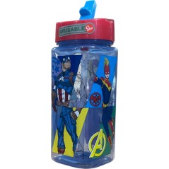 Quadratische Wasserflasche Avengers