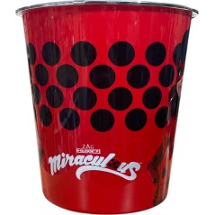 Miraculous plastic trash can