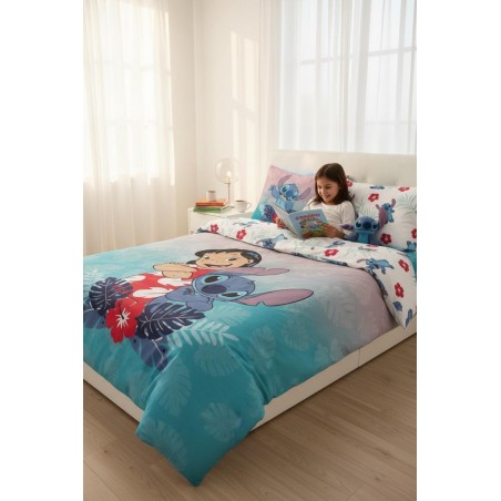 Stitch duvet cover set In cotton