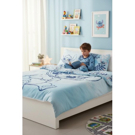 Stitch duvet cover set in cotton