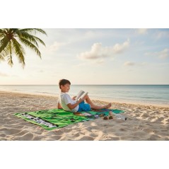Minecraft Cotton beach towel
