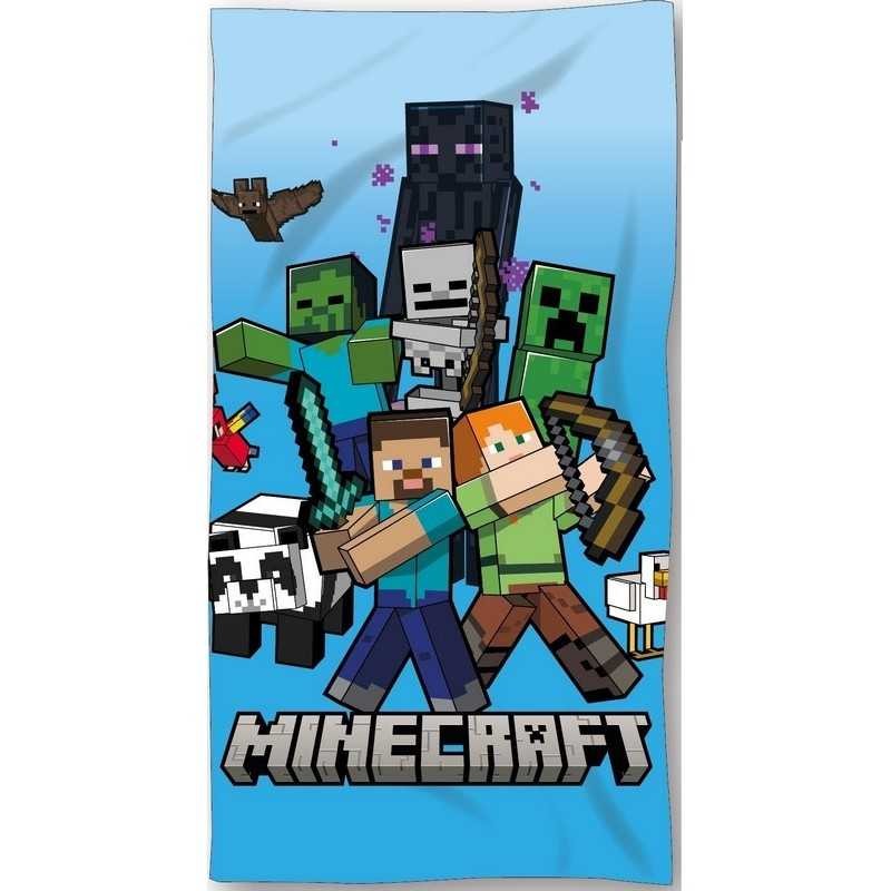 Drap de plage ou Serviette de bain Minecraft