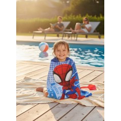 Spiderman Swim Poncho Hoodie