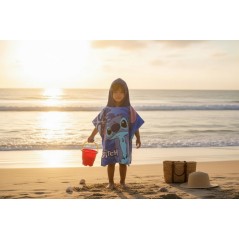 Stitch Disney  Swim Poncho Hoodie
