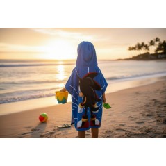 Sonic Swim Poncho Hoodie